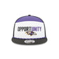 Baltimore Ravens 2025 Inspire Change Split Panel 9FIFTY Snapback Hat