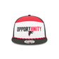 Atlanta Falcons 2025 Inspire Change Split Panel 9FIFTY Snapback Hat