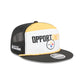 Pittsburgh Steelers 2025 Inspire Change Split Panel 9FIFTY Snapback Hat