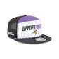 Minnesota Vikings 2025 Inspire Change Split Panel 9FIFTY Snapback Hat