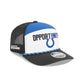 Indianapolis Colts 2025 Inspire Change Split Panel 9SEVENTY Trucker Hat