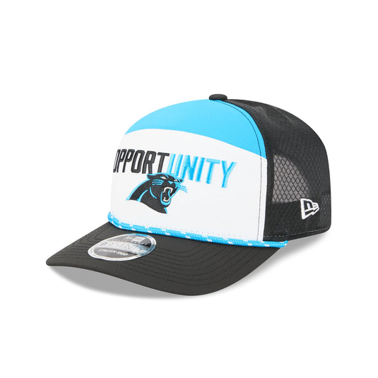 Carolina Panthers 2025 Inspire Change Split Panel 9SEVENTY Trucker Hat - New Era Cap
