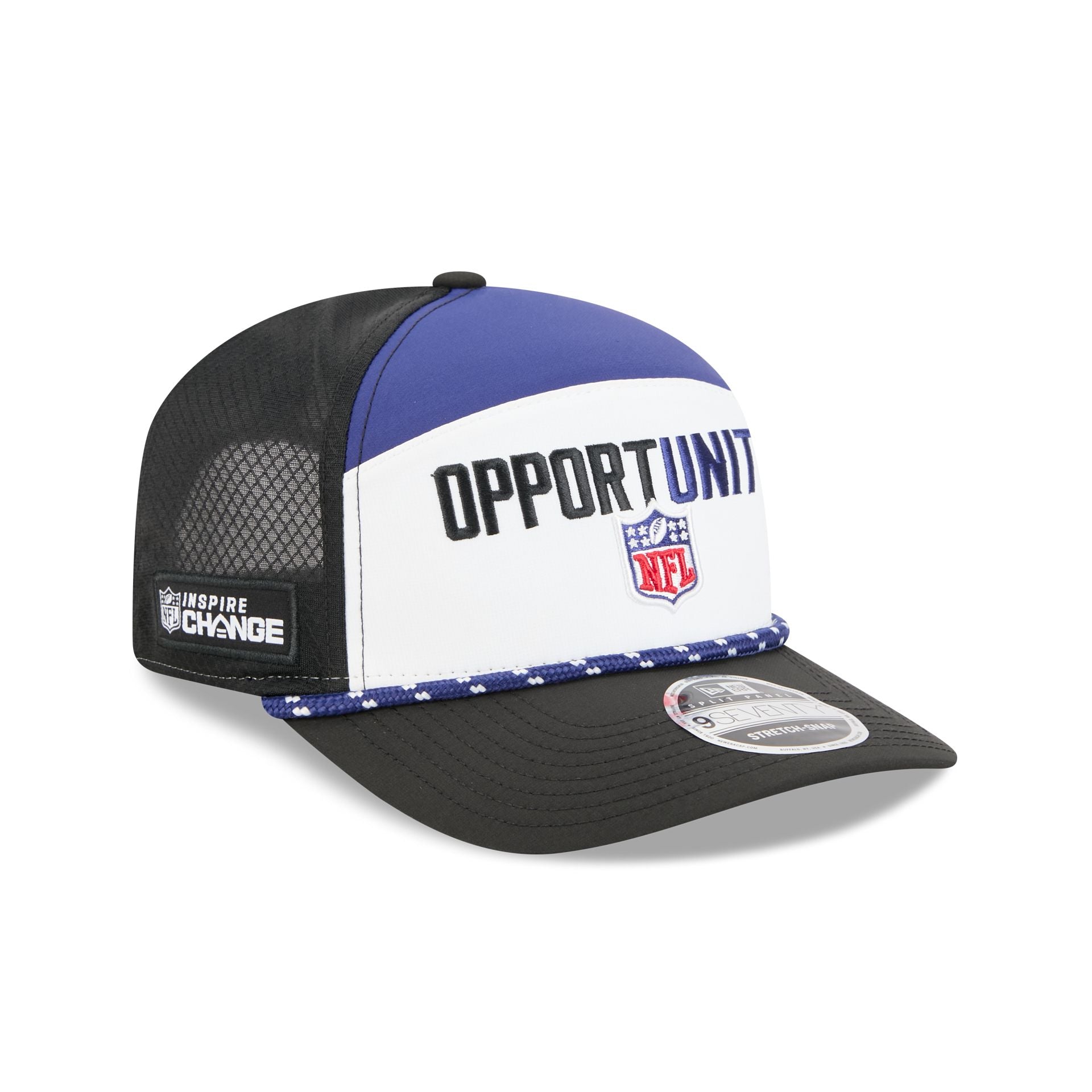 NFL 2025 Inspire Change Split Panel 9SEVENTY Trucker Hat