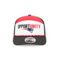 New England Patriots 2025 Inspire Change Split Panel 9SEVENTY Trucker Hat