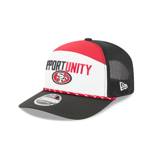 San Francisco 49ers 2025 Inspire Change Split Panel 9SEVENTY Trucker Hat - New Era Cap