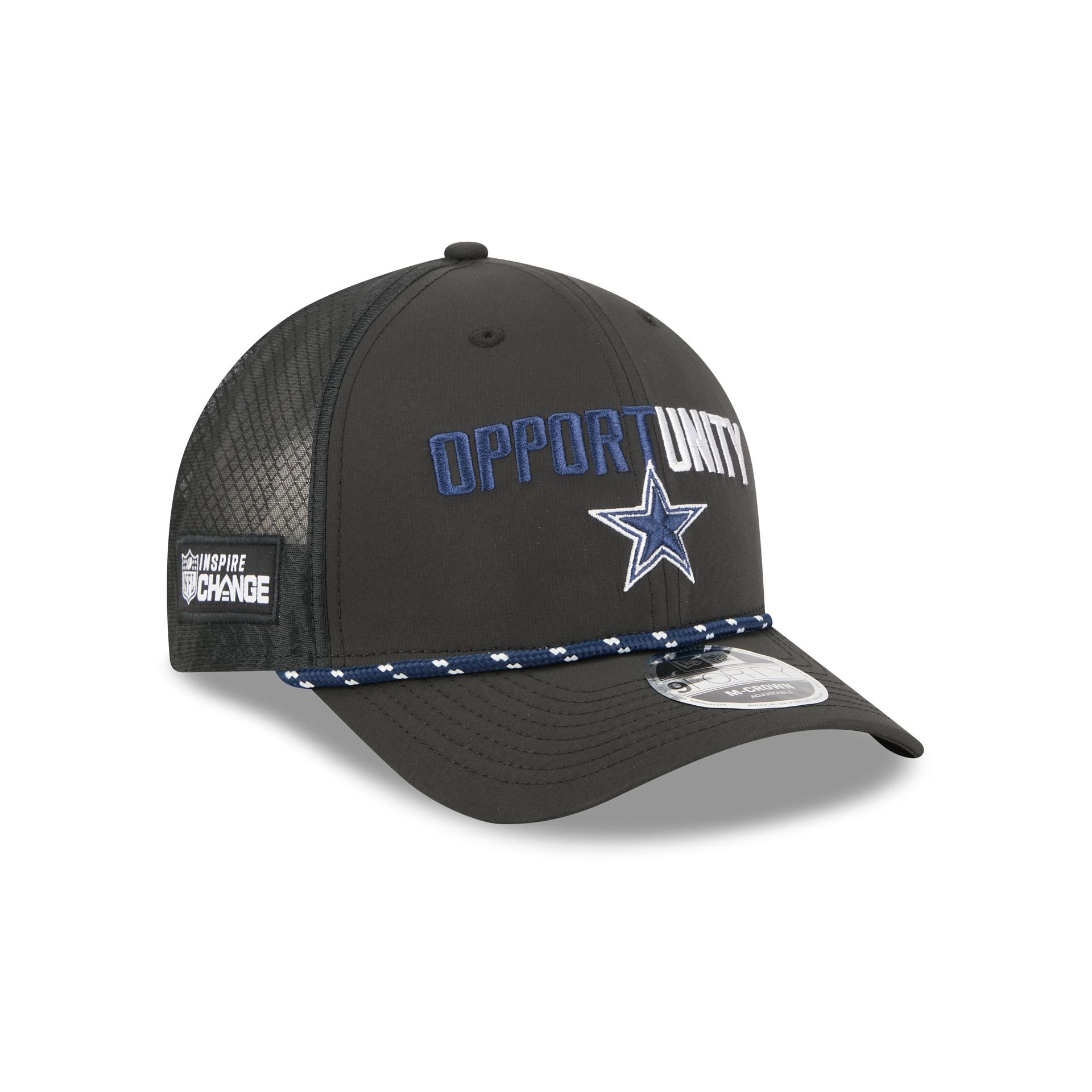 Dallas Cowboys 2025 Inspire Change 9FORTY M-Crown Snapback Hat