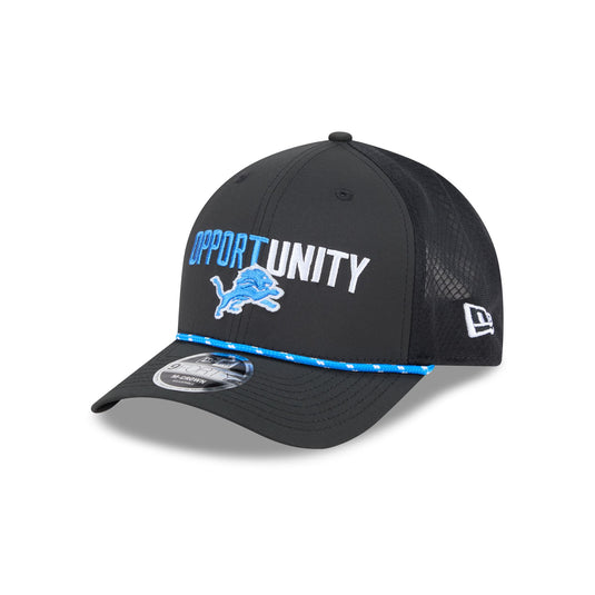 Detroit Lions 2025 Inspire Change 9FORTY M-Crown Snapback Hat - New Era Cap