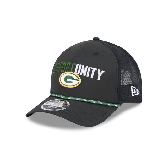 Green Bay Packers 2025 Inspire Change 9FORTY M-Crown Snapback Hat - New Era Cap