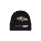 Baltimore Ravens 2025 Inspire Change Beanie Hat