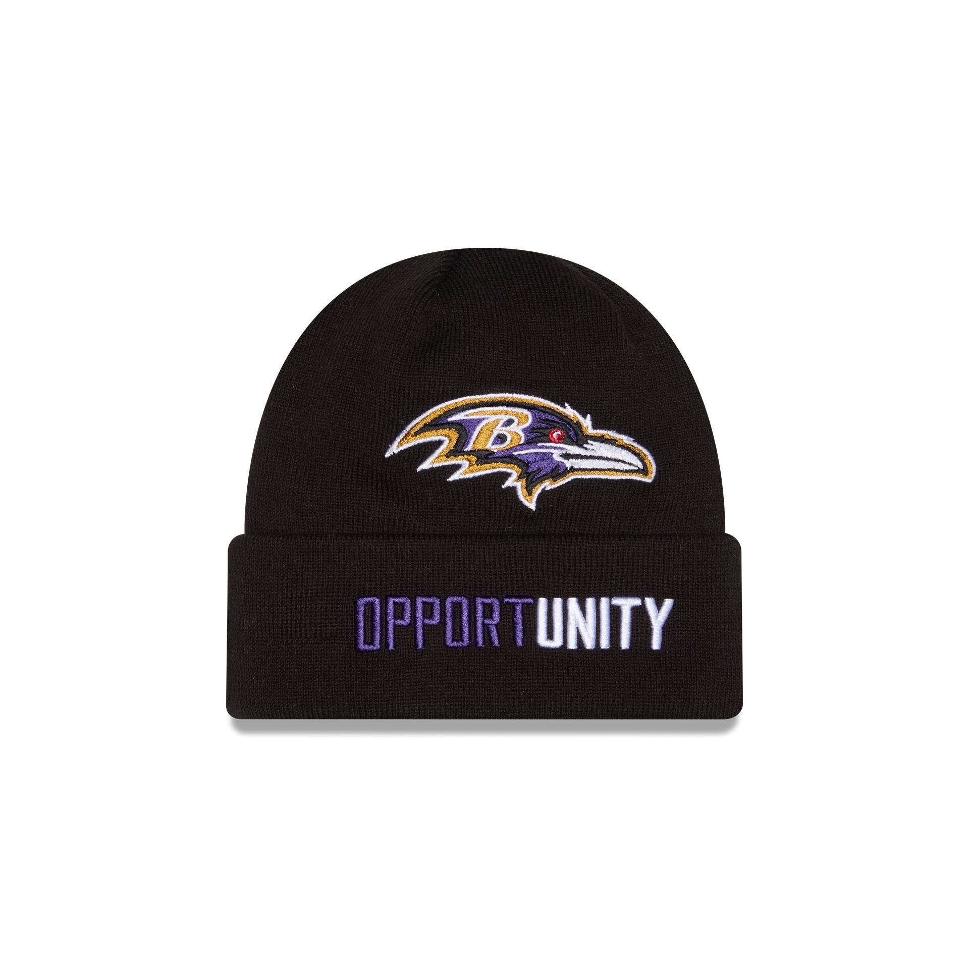 Baltimore Ravens 2025 Inspire Change Beanie Hat