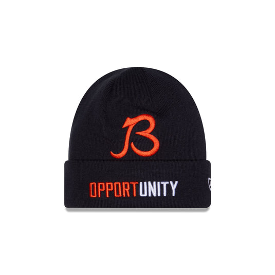 Chicago Bears 2025 Inspire Change Beanie Hat - New Era Cap