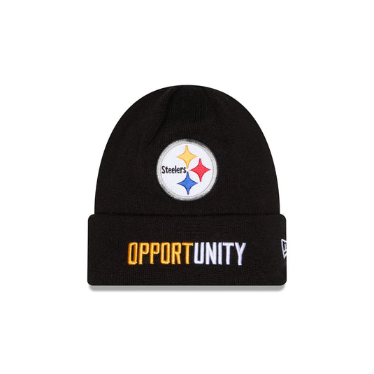 Pittsburgh Steelers 2025 Inspire Change Beanie Hat - New Era Cap