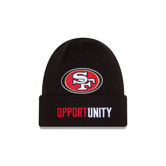 San Francisco 49ers 2025 Inspire Change Beanie Hat - New Era Cap