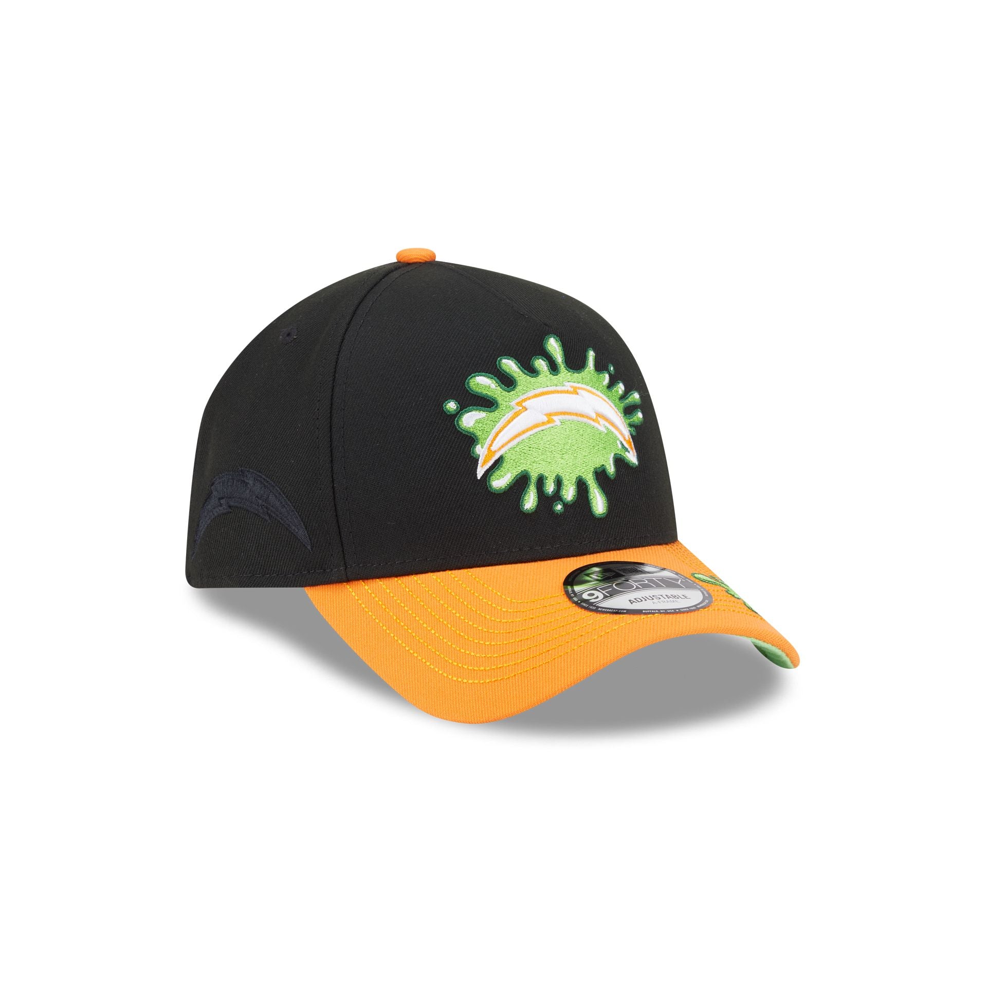 Nickelodeon Slime x Los Angeles Chargers 9FORTY A-Frame Snapback Hat