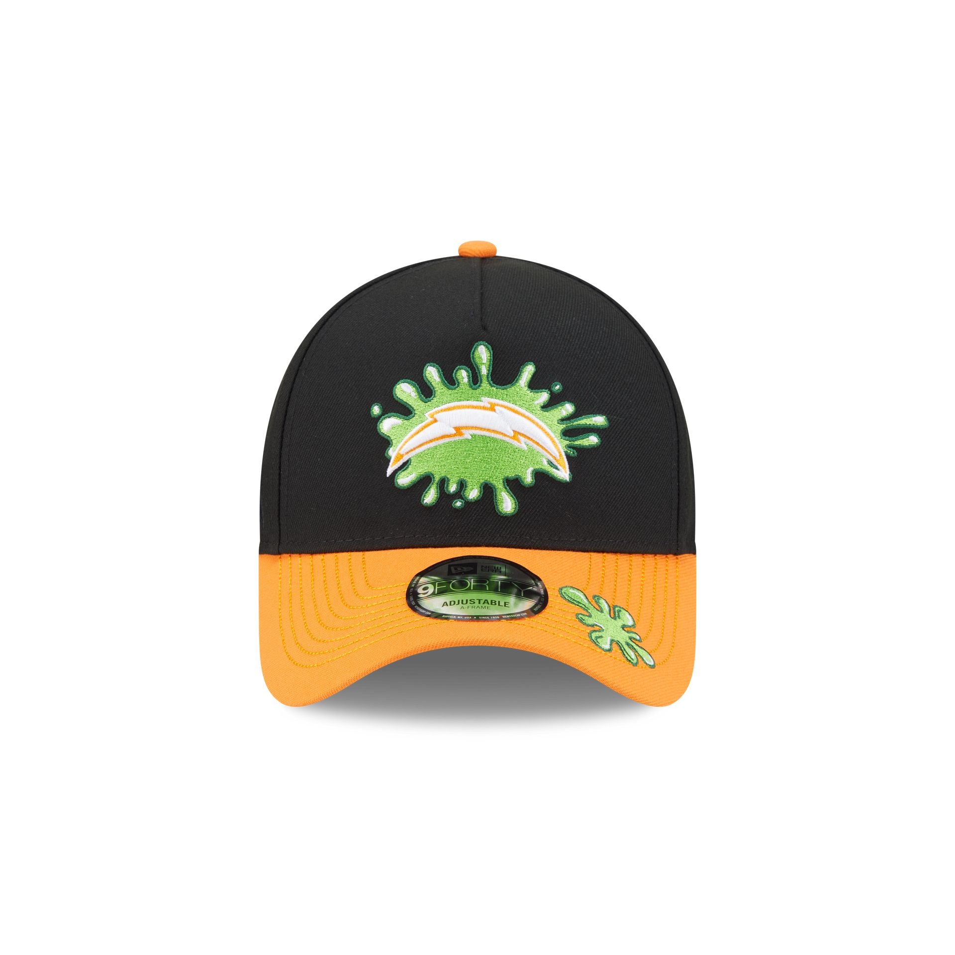 Nickelodeon Slime x Los Angeles Chargers 9FORTY A-Frame Snapback Hat