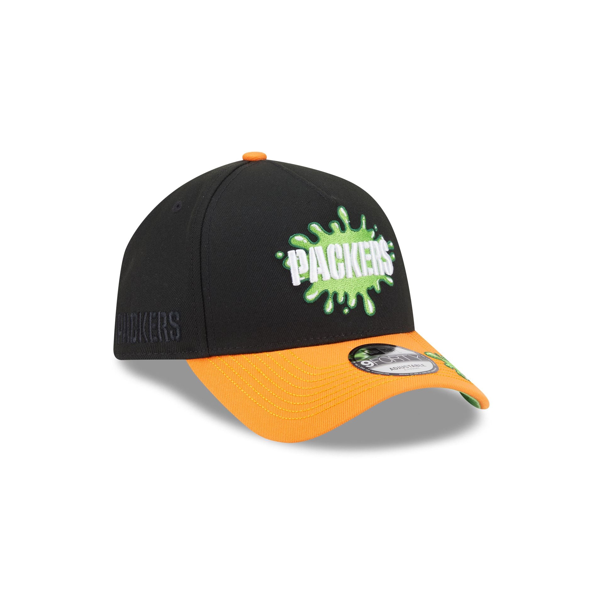 Nickelodeon Slime x Green Bay Packers 9FORTY A-Frame Snapback Hat