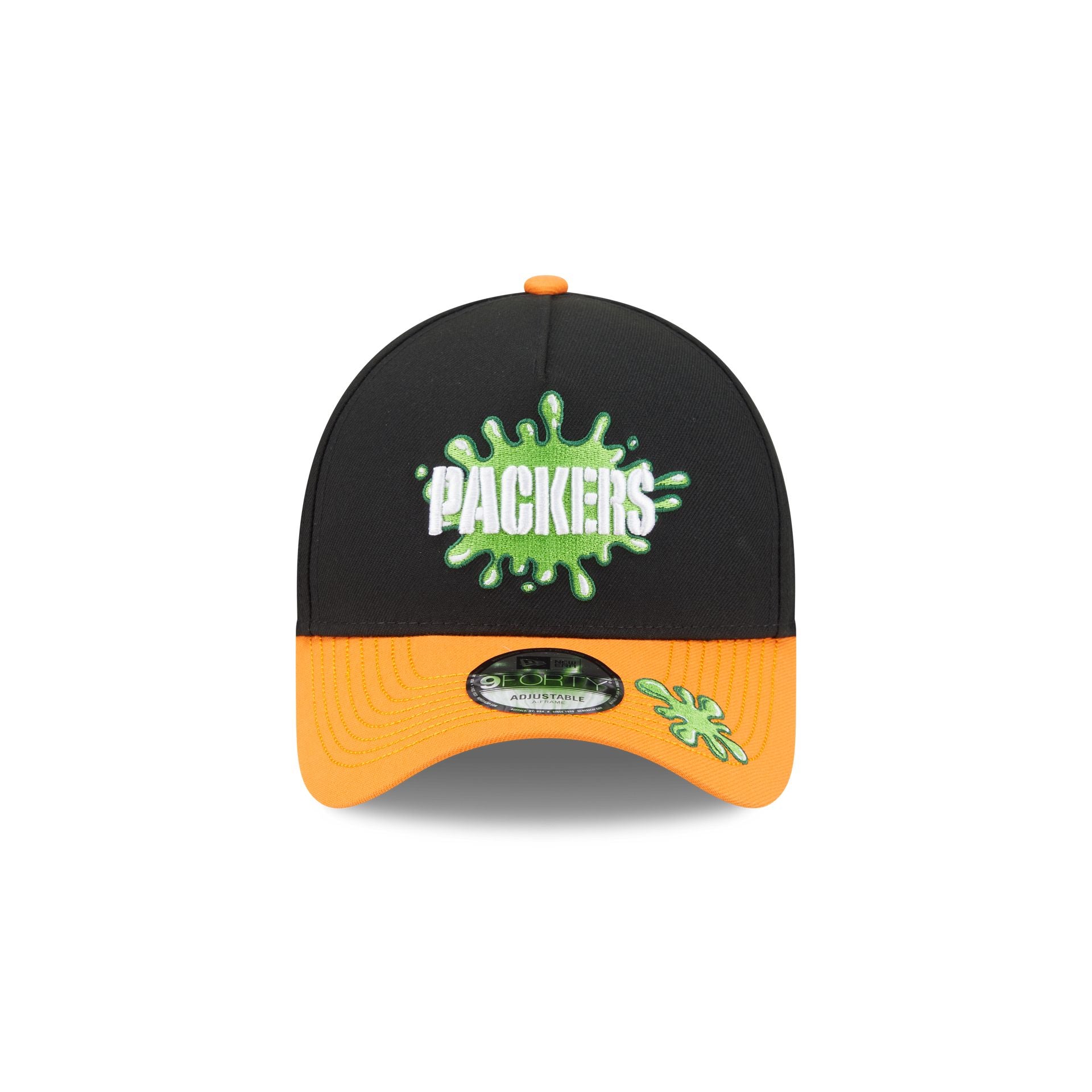 Nickelodeon Slime x Green Bay Packers 9FORTY A-Frame Snapback Hat