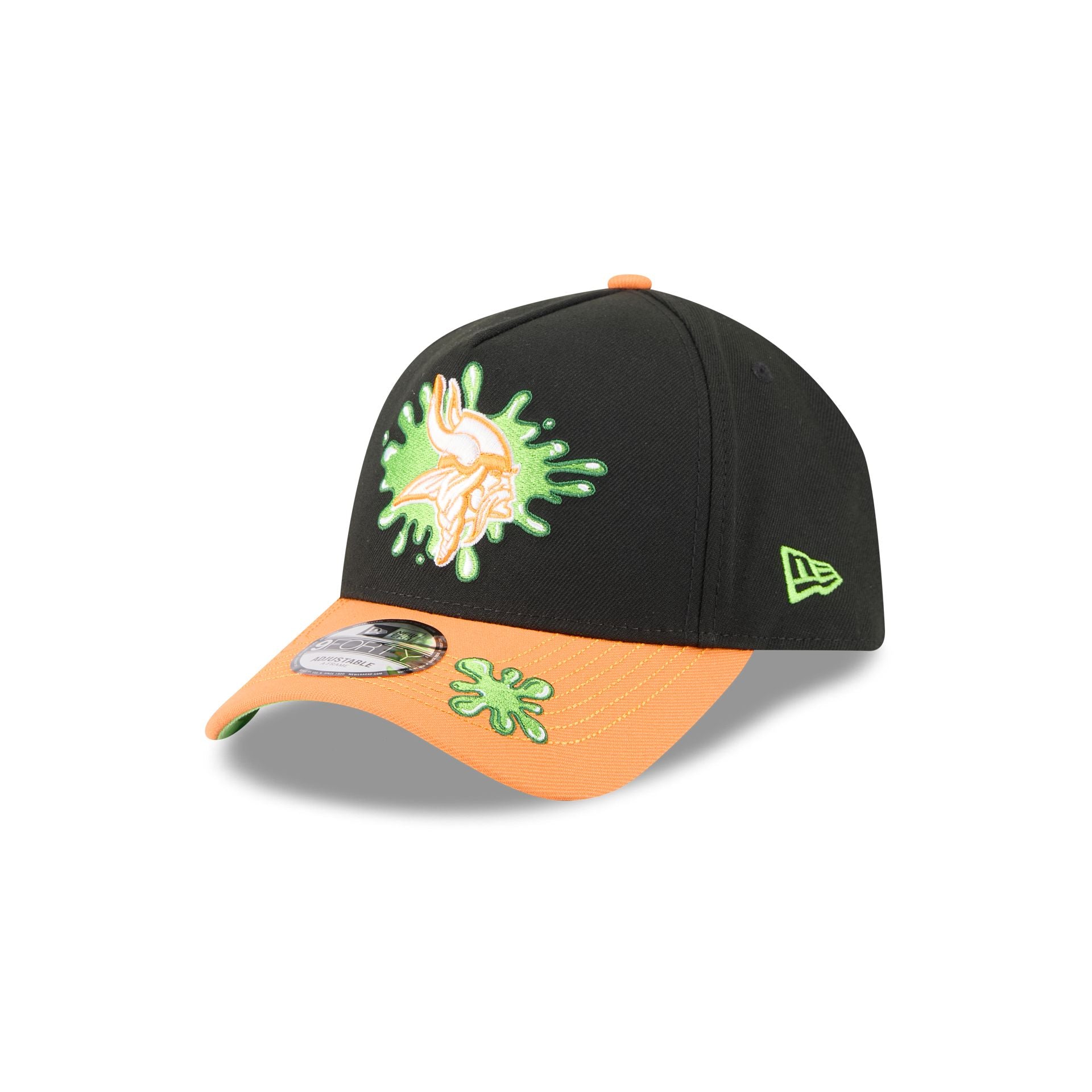 Nickelodeon Slime x Minnesota Vikings 9FORTY A-Frame Snapback Hat – New ...