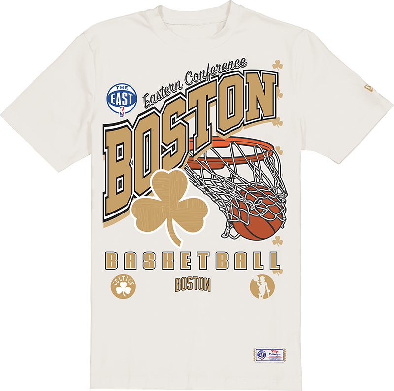 Boston Celtics 2025 City Edition Stone T-Shirt