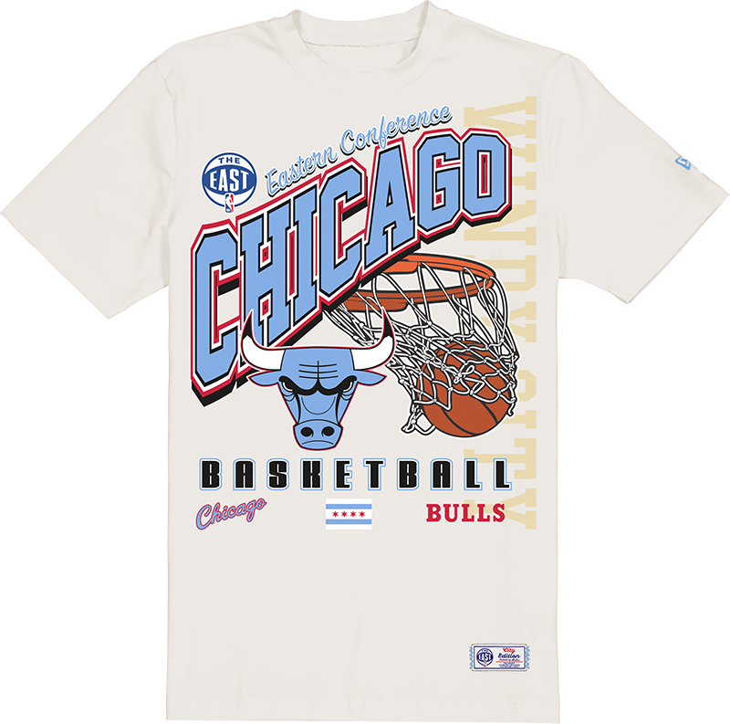Chicago Bulls 2025 City Edition Stone T-Shirt
