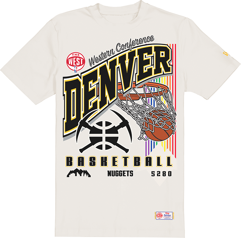 Denver Nuggets 2025 City Edition Stone T-Shirt
