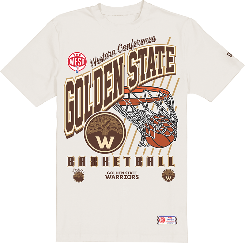 Golden State Warriors 2025 City Edition Stone T-Shirt