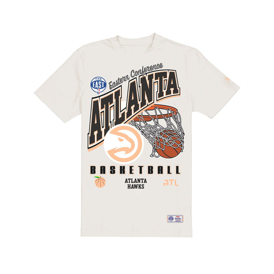 Atlanta Hawks 2025 City Edition Stone T-Shirt - New Era Cap