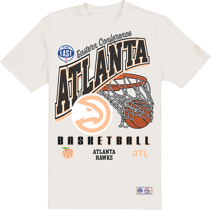 Atlanta Hawks 2025 City Edition Stone T-Shirt