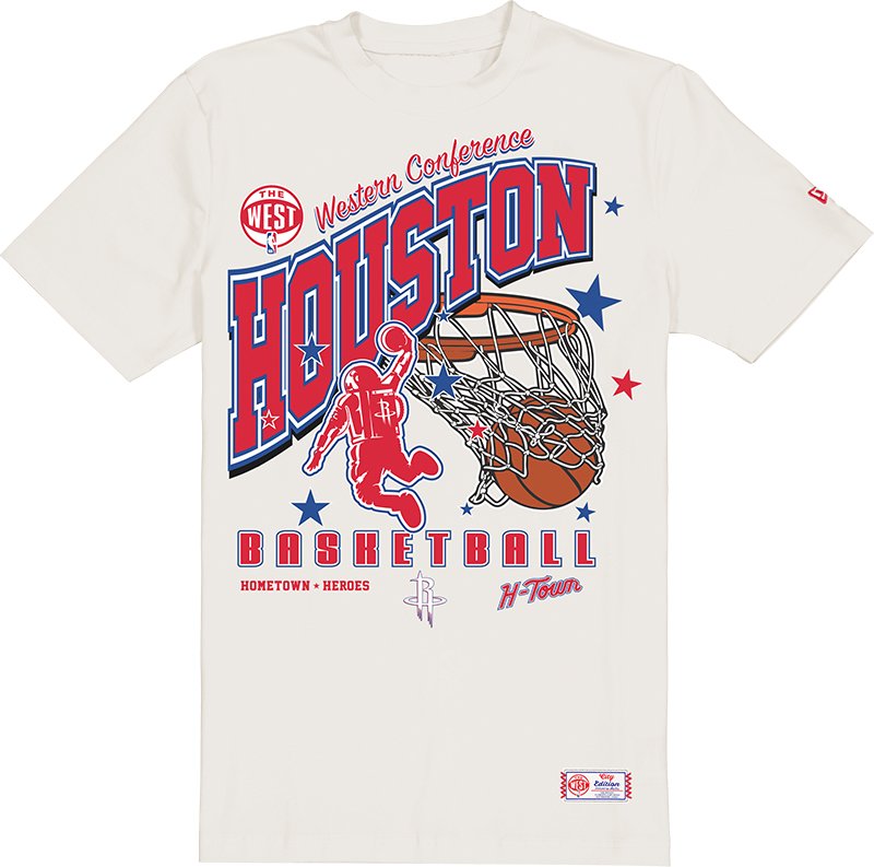 Houston Rockets 2025 City Edition Stone T-Shirt