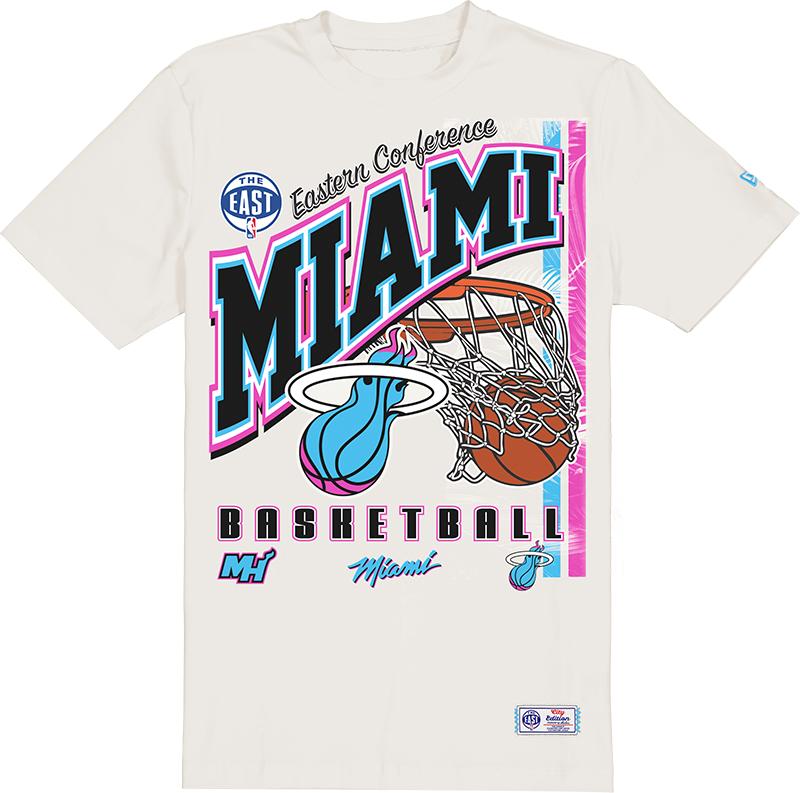 Miami Heat 2025 City Edition Stone T-Shirt