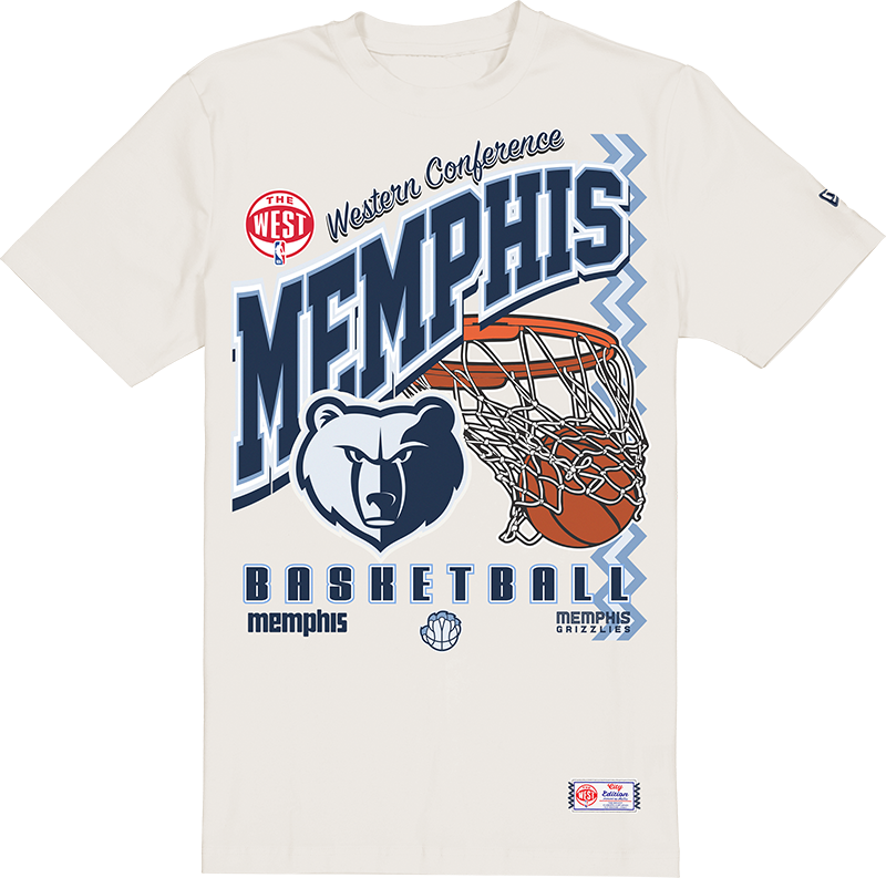 Memphis Grizzlies 2025 City Edition Stone T-Shirt
