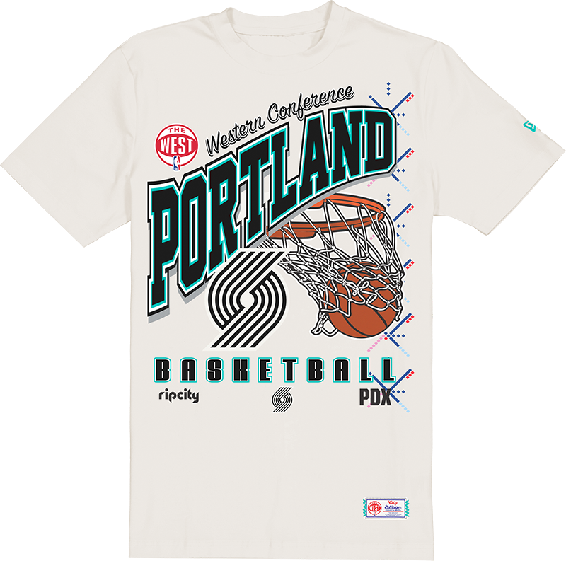 Portland Trail Blazers 2025 City Edition Stone T-Shirt