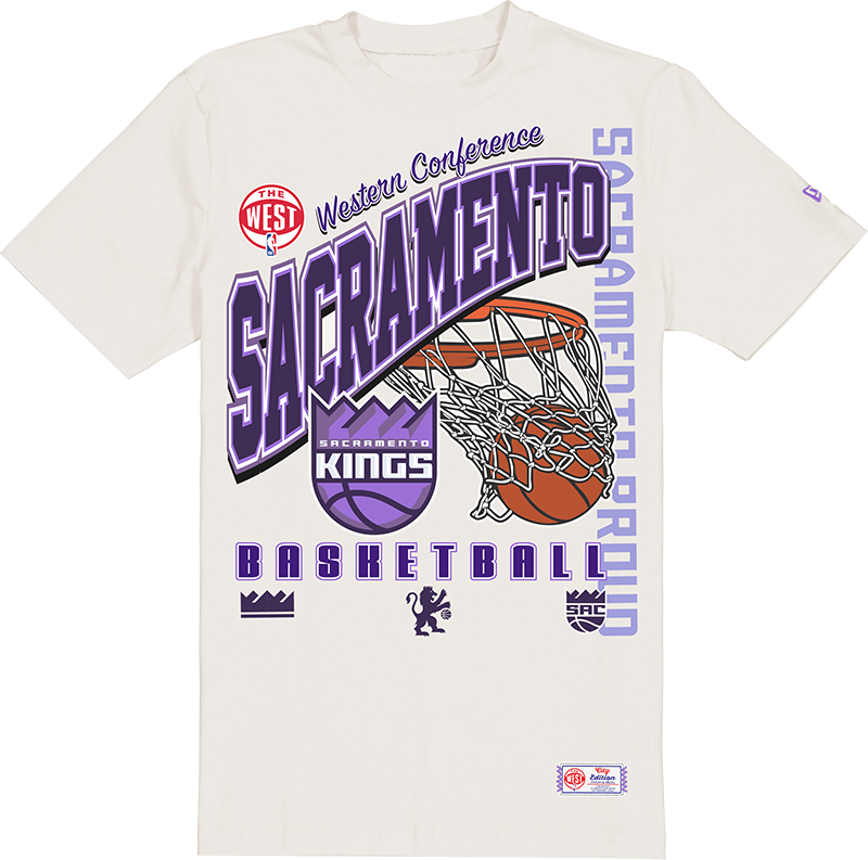 Sacramento Kings 2025 City Edition Stone T-Shirt