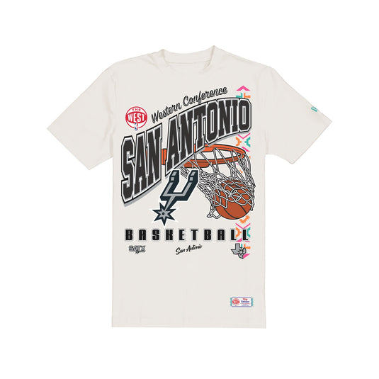 San Antonio Spurs 2025 City Edition Stone T-Shirt - New Era Cap