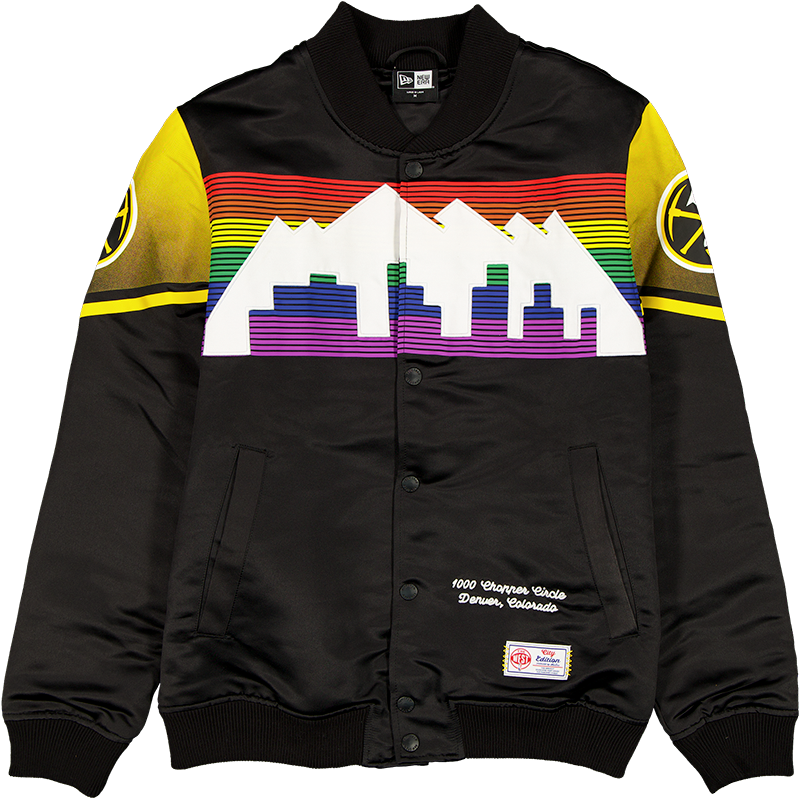 Denver Nuggets 2025 City Edition Black Jacket