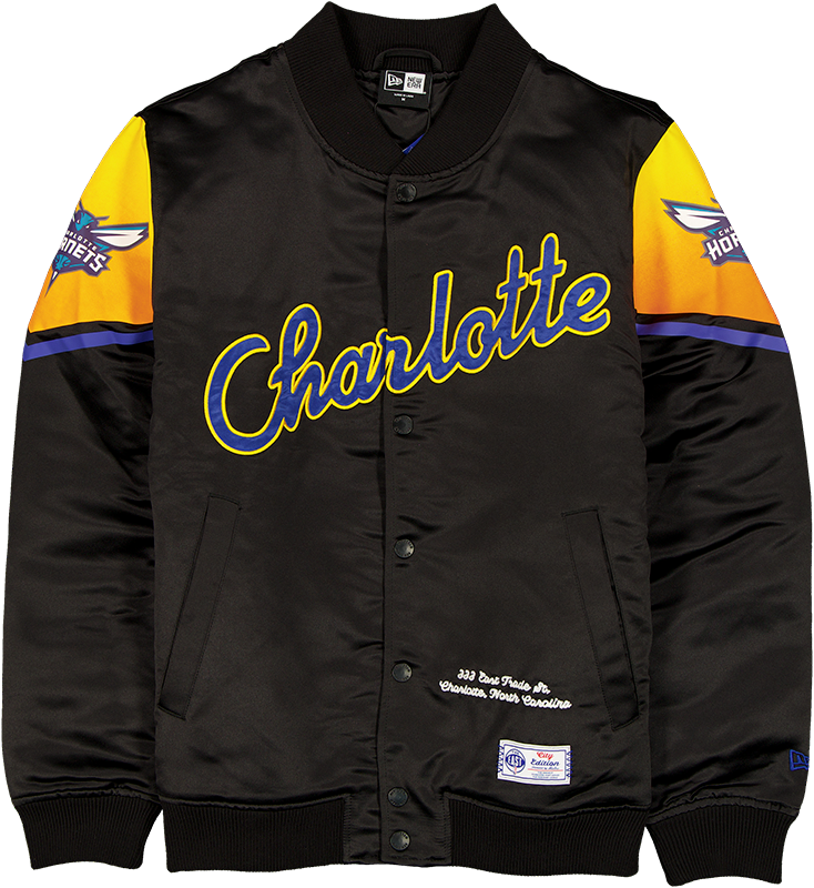 Charlotte Hornets 2025 City Edition Black Jacket