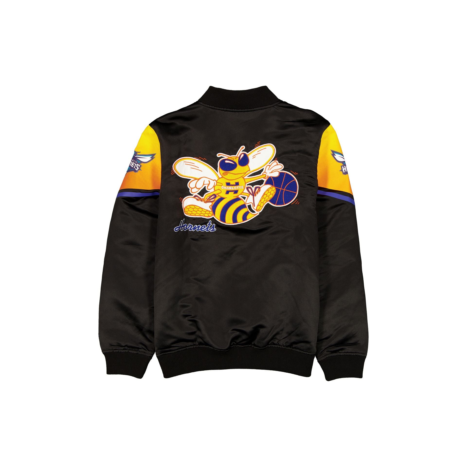 シャルロッテ Charlotte Hornets 2025 City Edition Black Jacket – New Era Cap