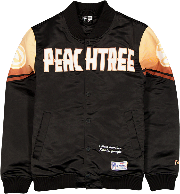 Atlanta Hawks 2025 City Edition Black Jacket