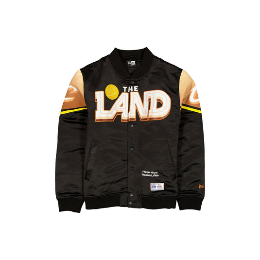 Cleveland Cavaliers 2025 City Edition Black Jacket - New Era Cap