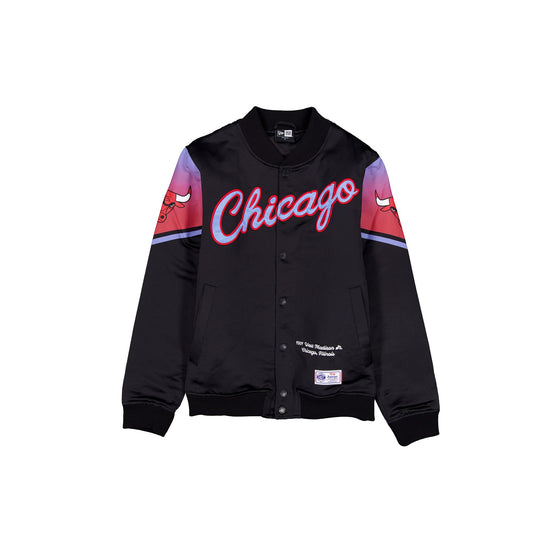 Chicago Bulls 2025 City Edition Black Jacket - New Era Cap