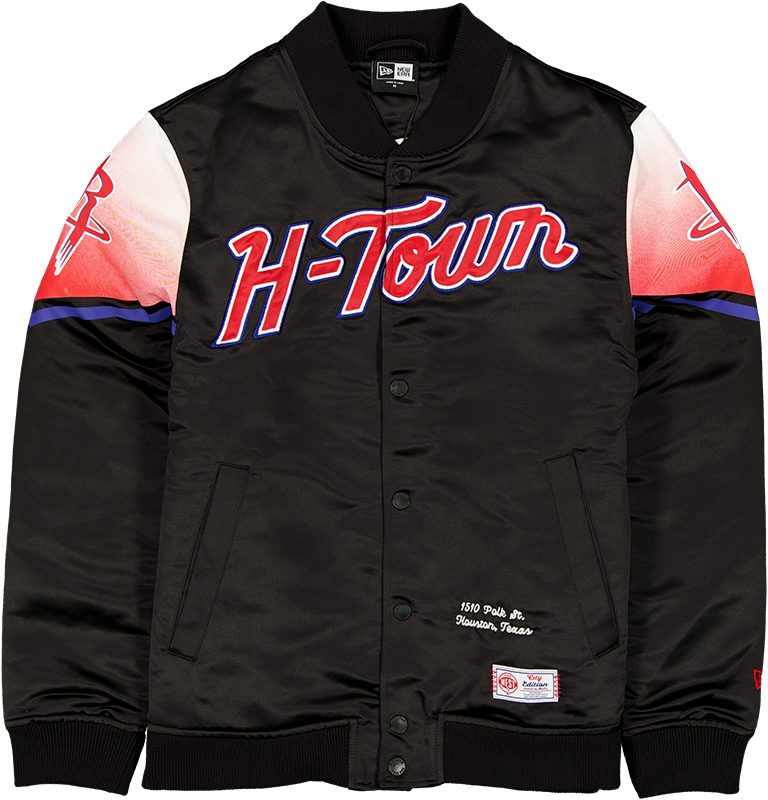 Houston Rockets 2025 City Edition Black Jacket
