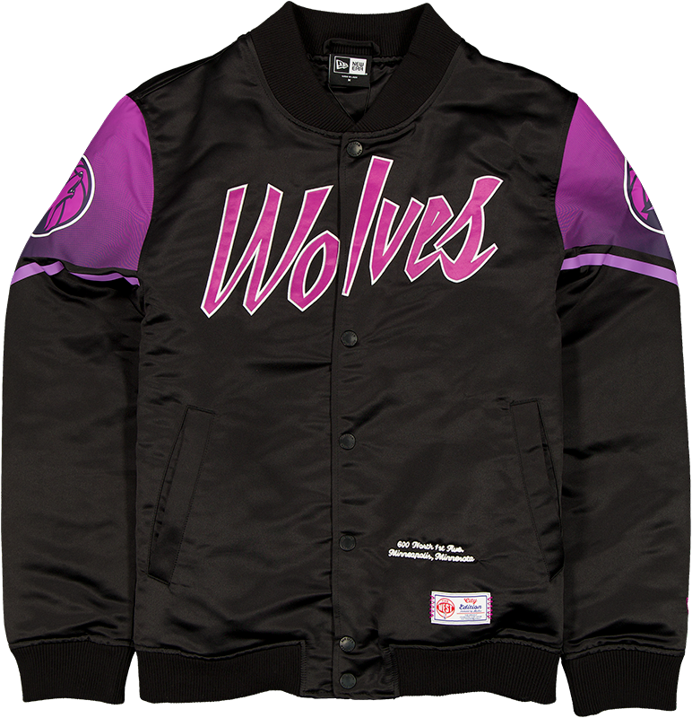 Minnesota Timberwolves 2025 City Edition Black Jacket