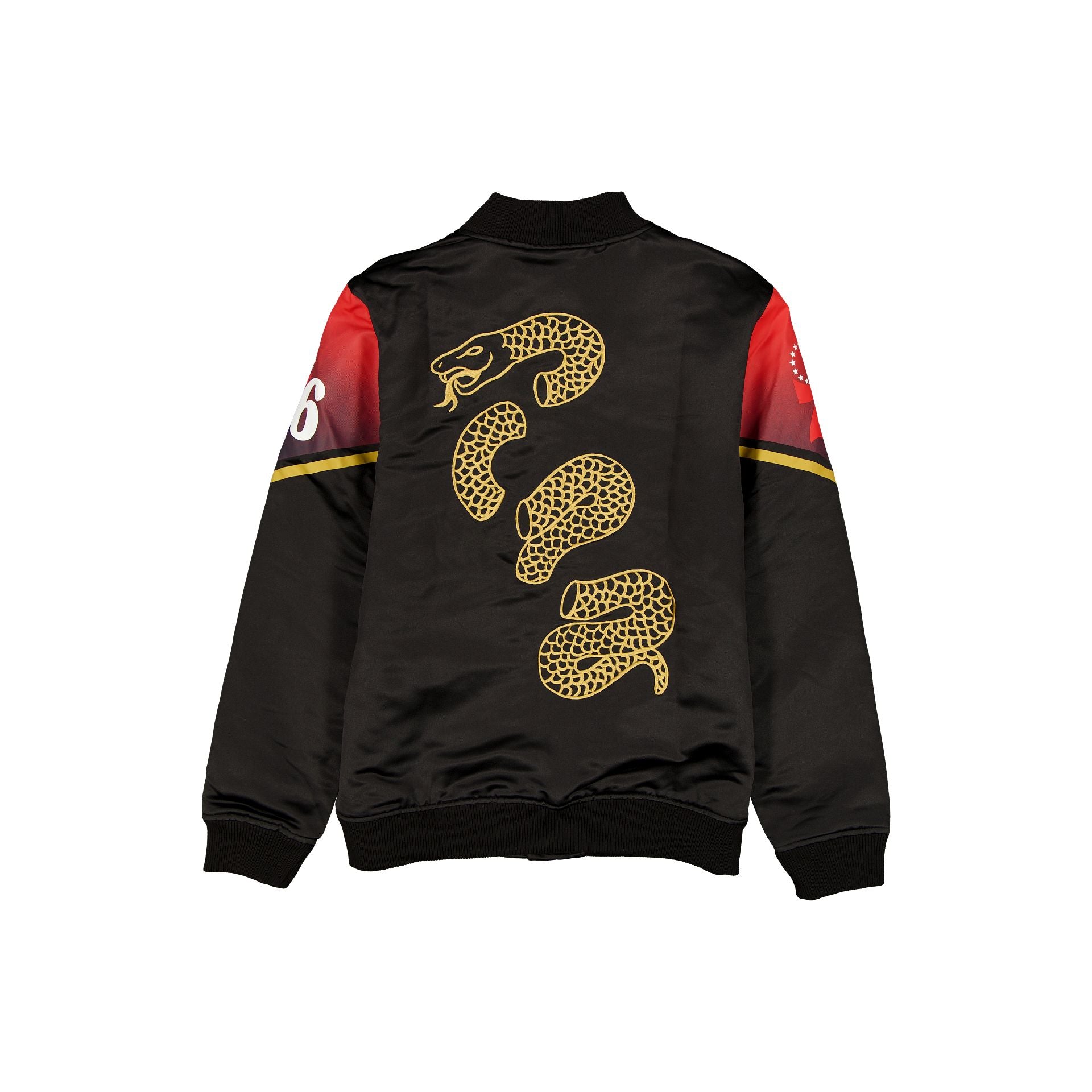 Philadelphia 76ers 2025 City Edition Black Jacket – New Era Cap