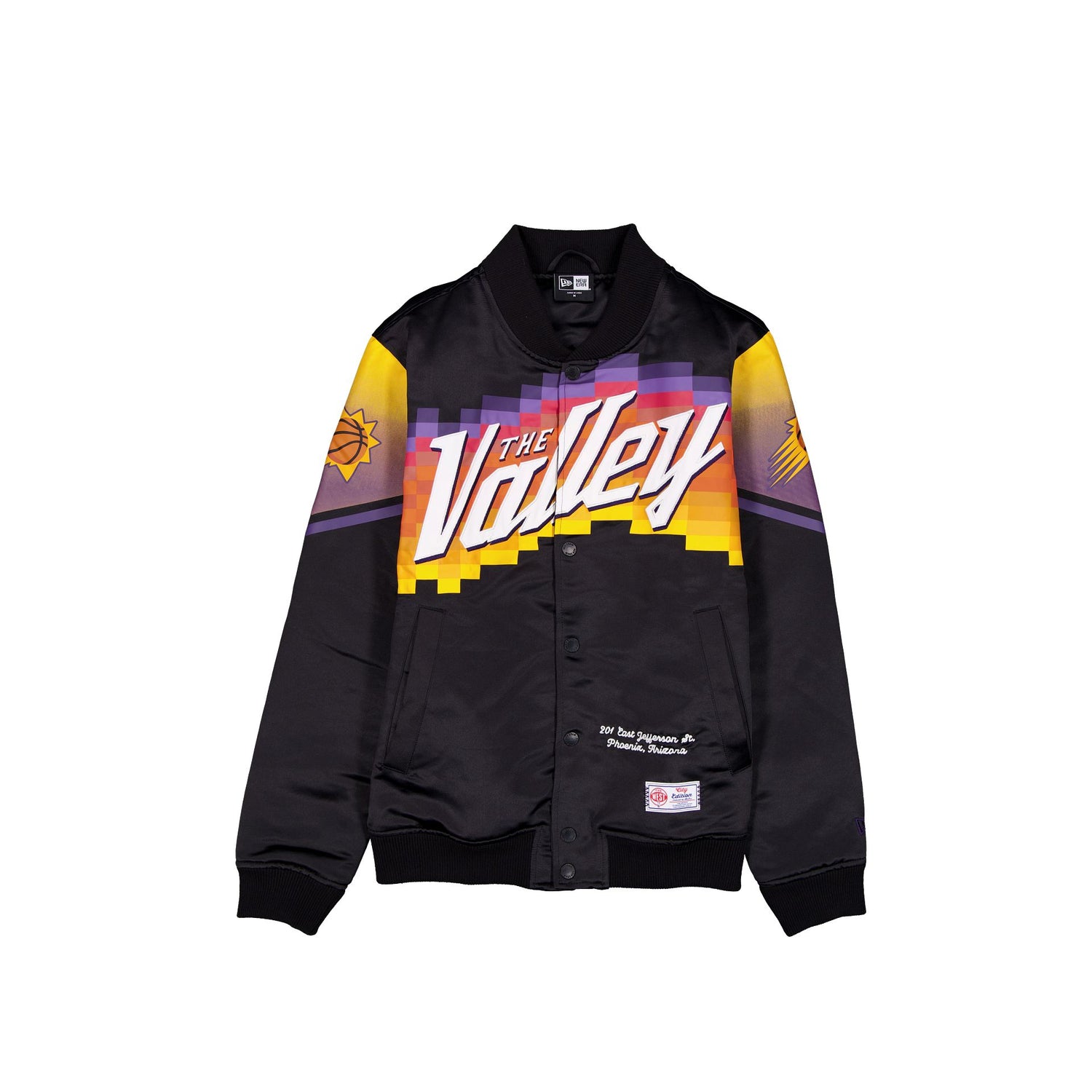 Phoenix Suns 2025 City Edition Black Jacket