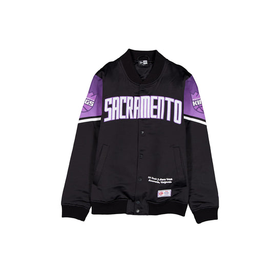 Sacramento Kings 2025 City Edition Black Jacket - New Era Cap
