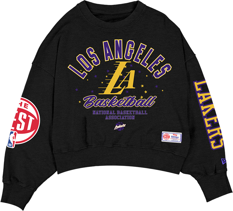 Los Angeles Lakers 2025 City Edition Women's Crewneck