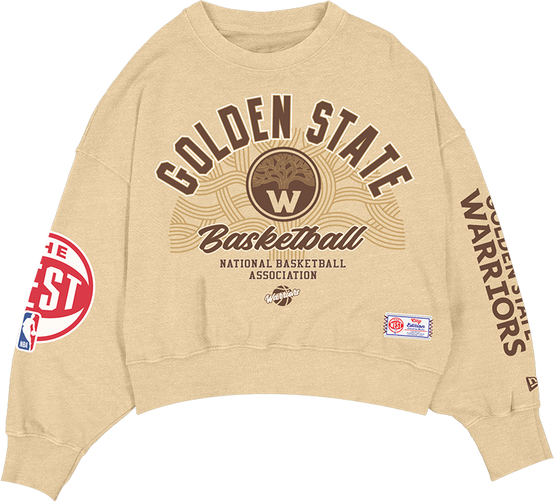 Golden State Warriors 2025 City Edition Women's Crewneck