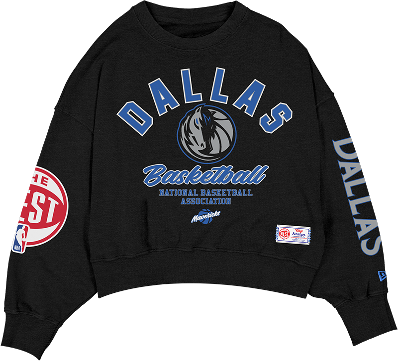 Dallas Mavericks 2025 City Edition Women's Crewneck