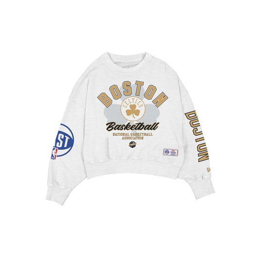 Boston Celtics 2025 City Edition Women's Crewneck - New Era Cap