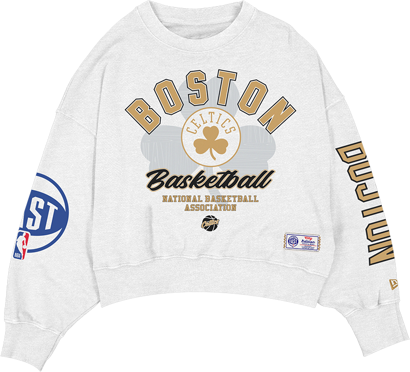 Boston Celtics 2025 City Edition Women's Crewneck
